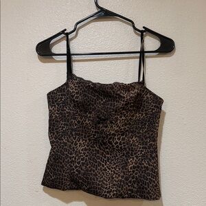 Zara Leopard Print Cami Top